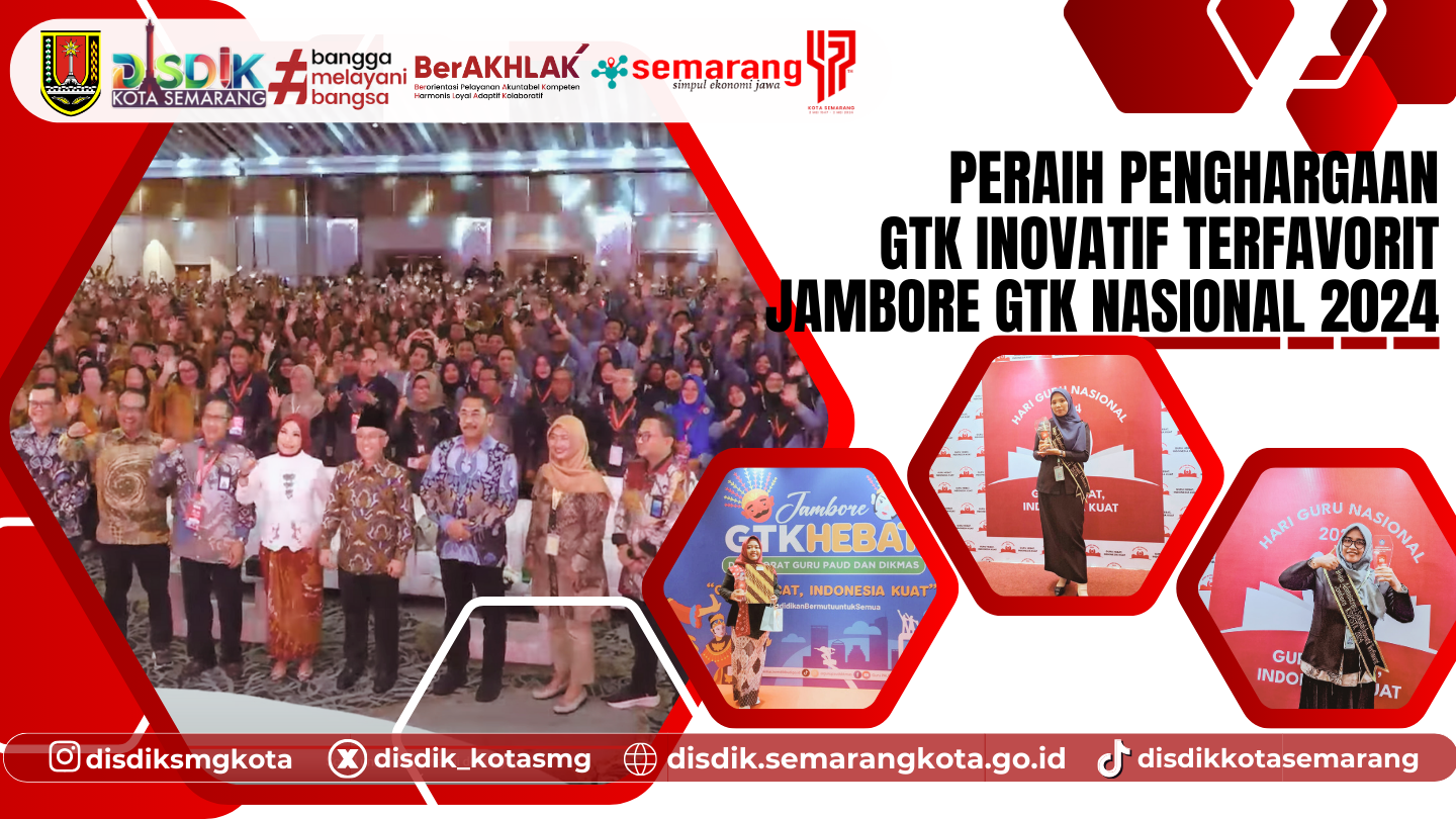 Peraih Penghargaan GTK Inovatif Terfavorit dalam Jambore GTK Hebat Nasional Tahun 2024